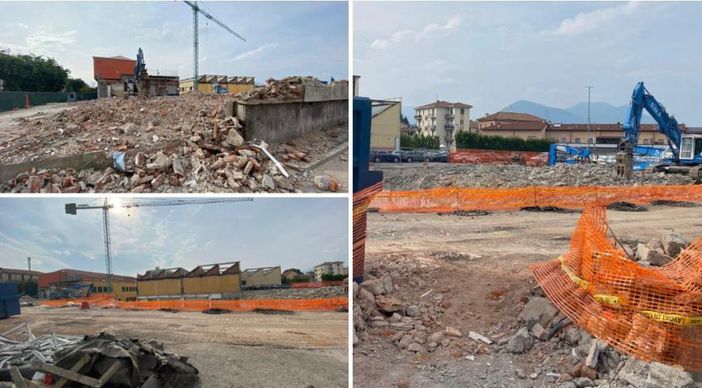 In poche settimane l'area che ospitava lo stabile in disuso dell'ex Fiat di viale Belforte è stato abbattuto. Qui nascerà il primo punto vendita di Aldi nel capoluogo In poche settimane l'area che ospitava lo stabile in disuso dell'ex Fiat di viale Belforte è stato abbattuto. Qui nascerà il primo punto vendita di Aldi nel capoluogo