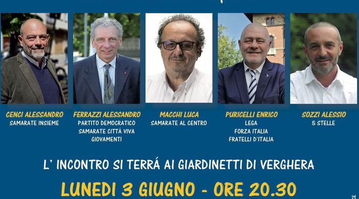 La Bacheca civica di Samarate convoca i 5 candidati sindaco. Ed ecco perché saranno accompagnati La Bacheca civica di Samarate convoca i 5 candidati sindaco. Ed ecco perché saranno accompagnati