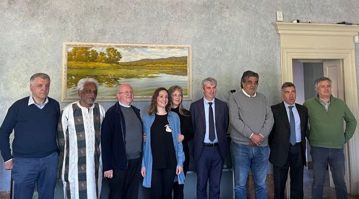 Le istituzioni presenti stamattina alla presentazione del San Vittore Festival