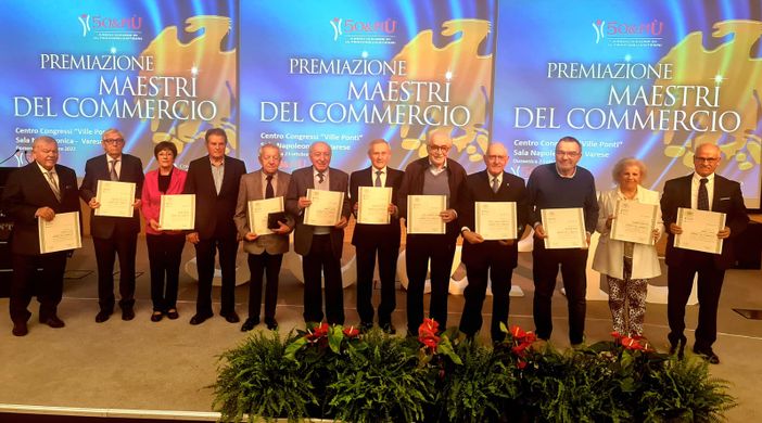I premiati con la massima onorificenza delle Aquile di Diamante I premiati con la massima onorificenza delle Aquile di Diamante