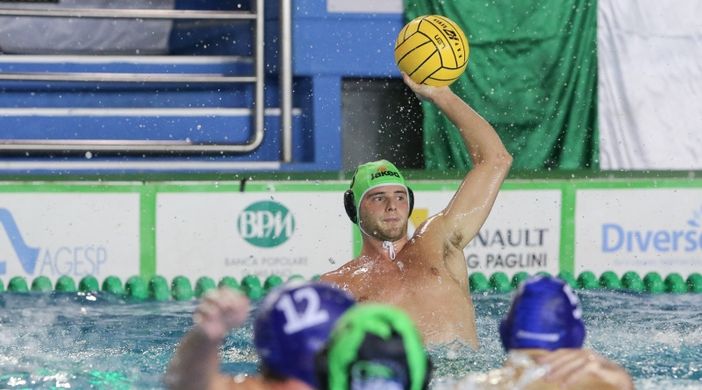 Luca Damonte ha trascinato i compagni a Palermo (foto pallanuotosportmanagement.it)