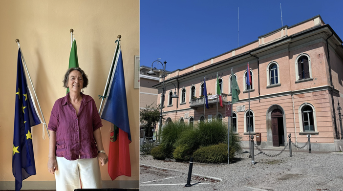 Il Comune di Angera e la sindaca Marcella Androni Il Comune di Angera e la sindaca Marcella Androni