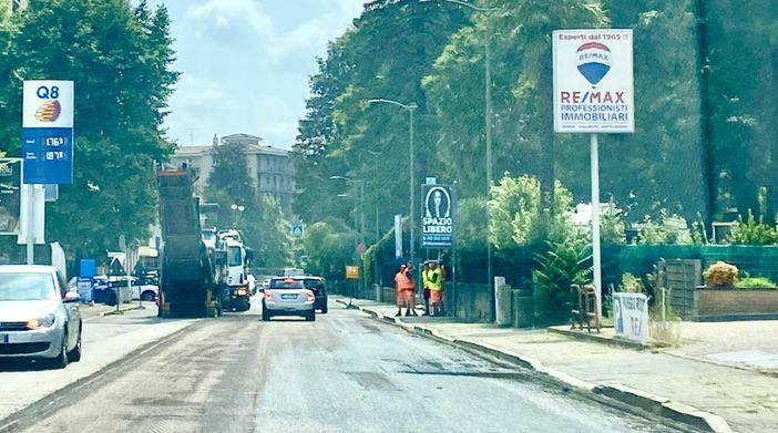 Varese, nella prossima notte via alle asfaltature in pieno centro