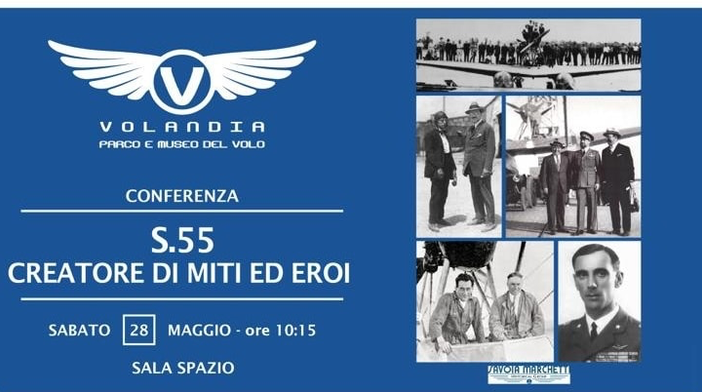 S.55, Volandia celebra miti ed eroi