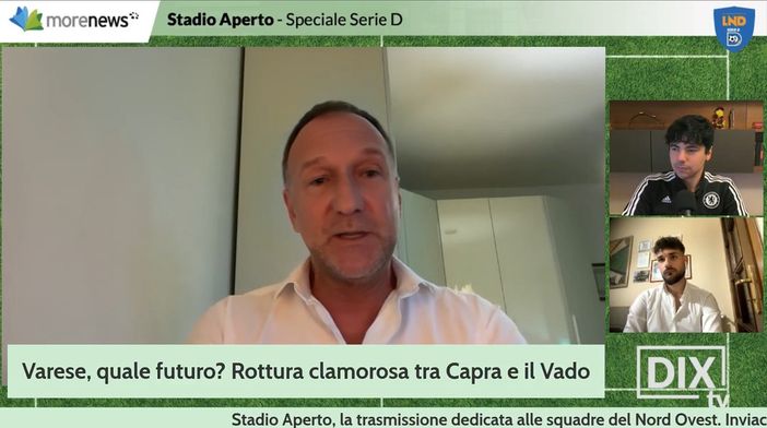Varese, quale futuro? Rottura clamorosa tra capitan Capra e il Vado