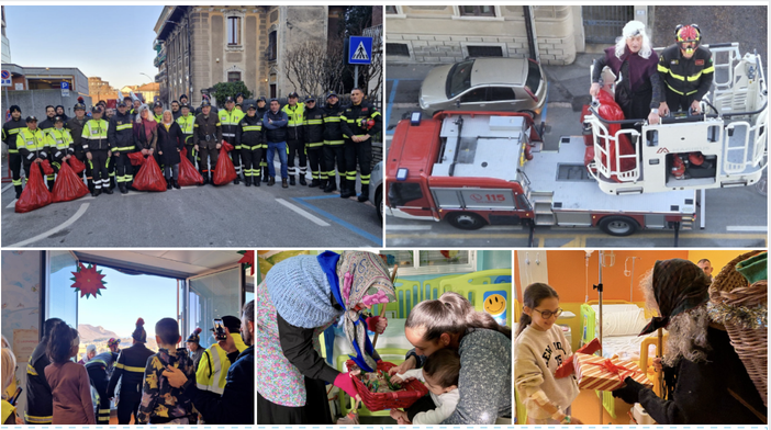 La visita delle Befana nei reparti di Varese, Cittiglio, Tradate e Busto Arsizio