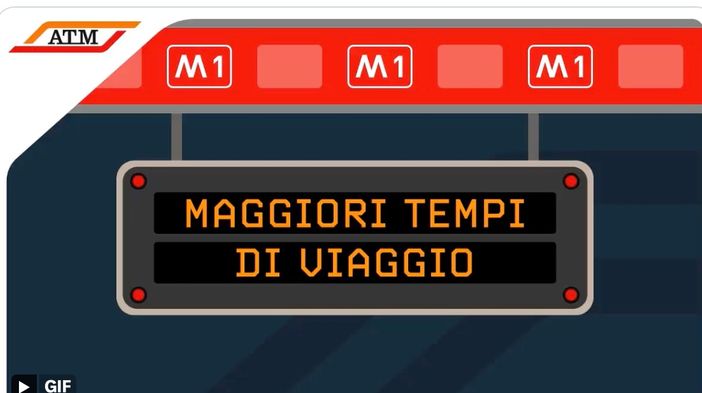 Milano, tratto della M1 chiuso per intervento della polizia Milano, tratto della M1 chiuso per intervento della polizia