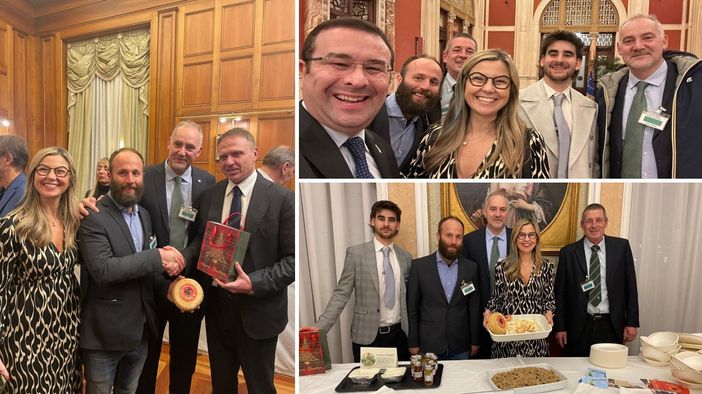 Confagricoltura Varese presenta all'aperitivo natalizio della Commissione Agricoltura alla Camera Confagricoltura Varese presenta all'aperitivo natalizio della Commissione Agricoltura alla Camera