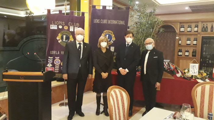 Cerini nel Lions Club Gorla Valle Olona: «Fa il sindaco con passione e spirito di servizio»