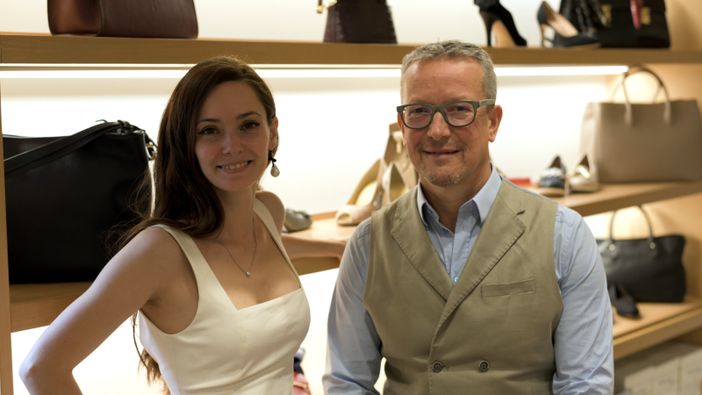 Enrico Cellerino insieme alla nostra Elena Zoja Enrico Cellerino insieme alla nostra Elena Zoja