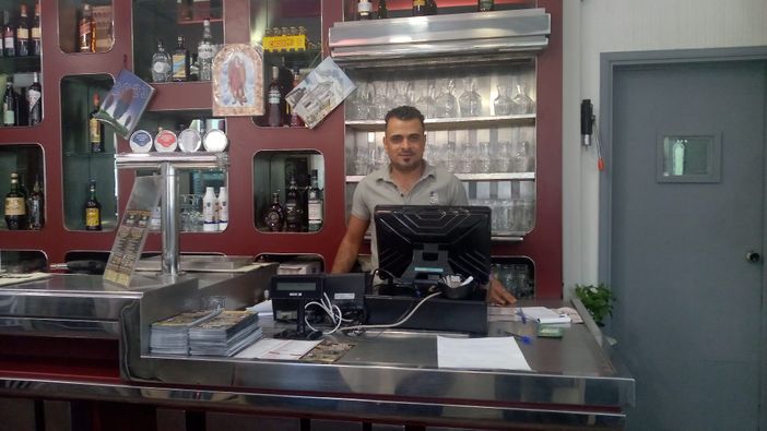 Ciro Samir, gestore della pizzeria San Michele di via Giusti