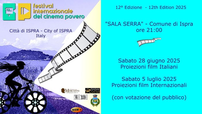 Al via a Ispra la dodicesima edizione del Festival del Cinema Povero Al via a Ispra la dodicesima edizione del Festival del Cinema Povero