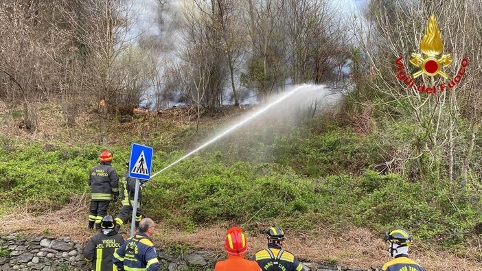 VIDEO. Incendio Montegrino. Riaperta la strada del Cucco, situazione sotto controllo: vigili del fuoco ancora al lavoro VIDEO. Incendio Montegrino. Riaperta la strada del Cucco, situazione sotto controllo: vigili del fuoco ancora al lavoro