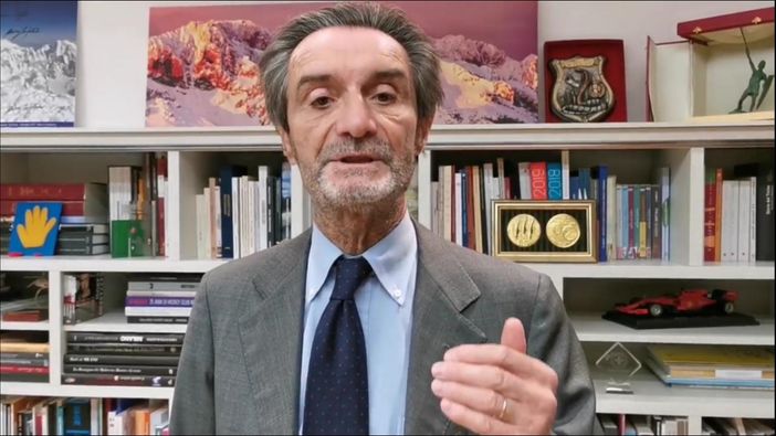 Fontana a Conte: «Comunicare ai lombardi all'ora di cena che sono in zona rossa senza motivazione è uno schiaffo immeritato e inaccettabile»
