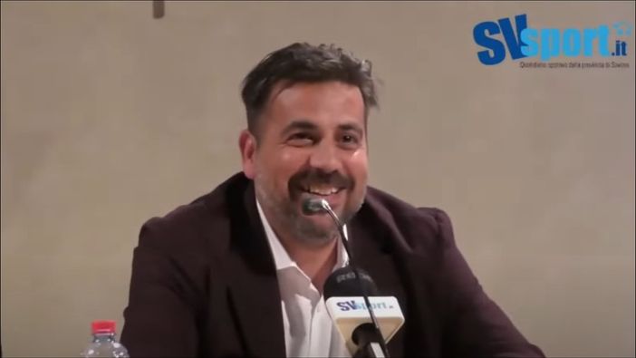Santi Cosenza, presidente dell'Albenga
