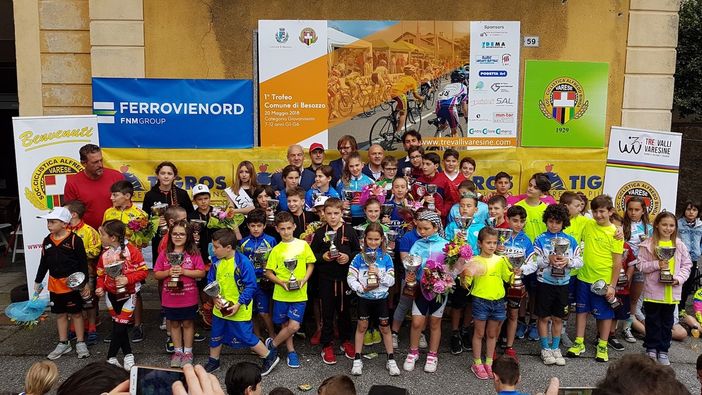 Baby ciclisti domenica in sella per il 2° Trofeo Comune di Besozzo