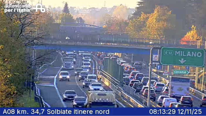 Code in Autolaghi per l'incidente di Cavaria