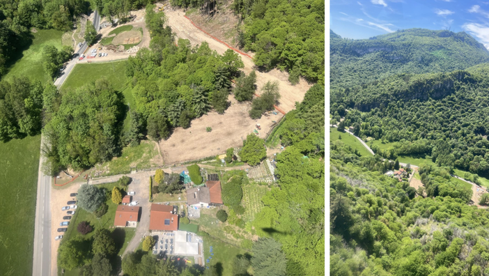 Il nostro viaggio in elicottero sopra la Motta Rossa