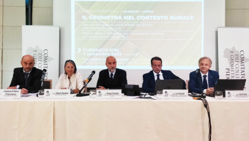 A Marene il convegno "Il Geometra nel contesto rurale: servizi e opportunità offerti da ISMEA per il settore agricolo" (FOTO E VIDEO)