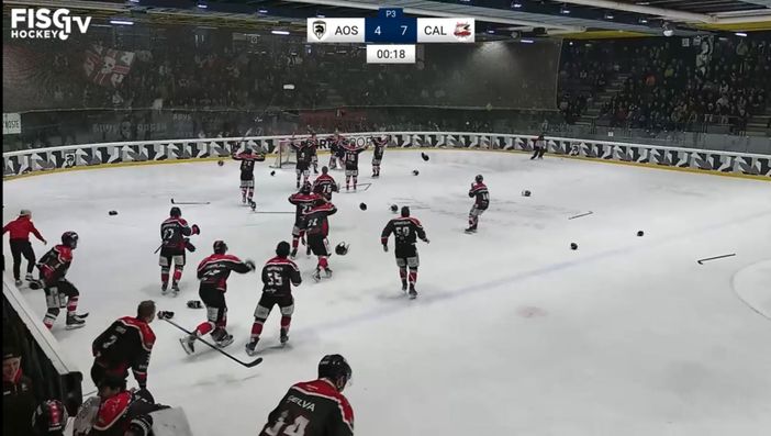 Il Caldaro è campione e festeggia il titolo ad Aosta: un trionfo meritatissimo