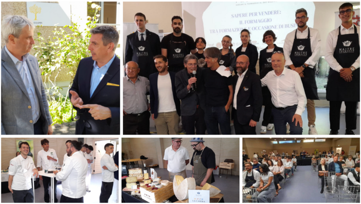 Dall'alto in senso orario il sindaco Galimberti con il direttore del De Filippi Sinigaglia, i vincitori della seconda giornata delle selezioni del Nord di Emergente 2027 e alcuni momenti dell'evento conclusivo Dall'alto in senso orario il sindaco Galimberti con il direttore del De Filippi Sinigaglia, i vincitori della seconda giornata delle selezioni del Nord di Emergente 2027 e alcuni momenti dell'evento conclusivo