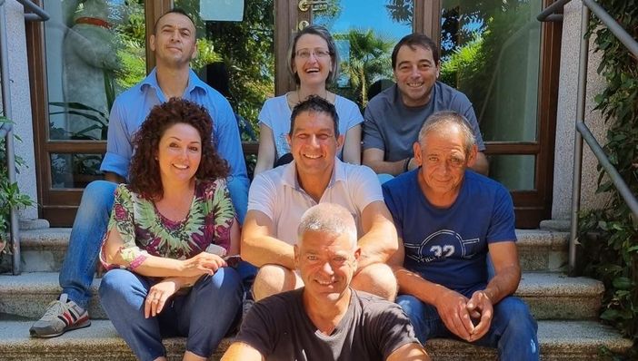 I volontari della Pro loco di Sangiano I volontari della Pro loco di Sangiano