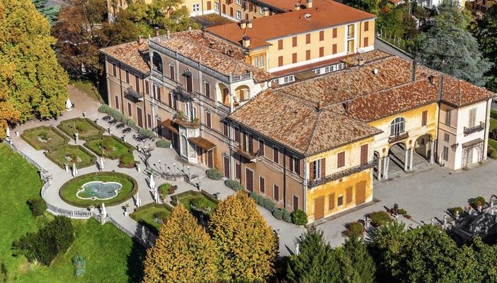 La splendida cornice di Villa Cagnola