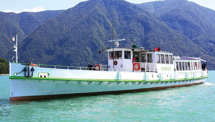 Strada cantonale chiusa, c'è il battello-navetta per i frontalieri