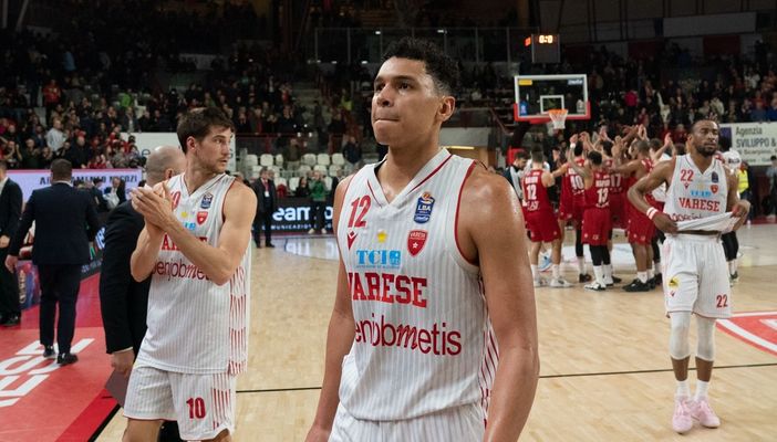 Justin Reyes, rientrato domenica dopo l'operazione al menisco (foto Fabio Averna)