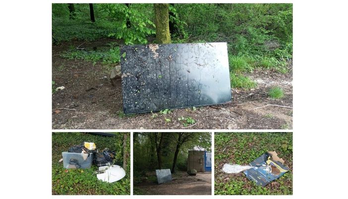 Bizzozero ancora preda degli incivili: una televisione e un lavandino abbandonati in via Ottorino Rossi