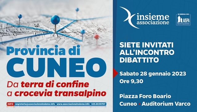 Un convegno sulle infrastrutture e mobilità della Provincia di Cuneo Un convegno sulle infrastrutture e mobilità della Provincia di Cuneo
