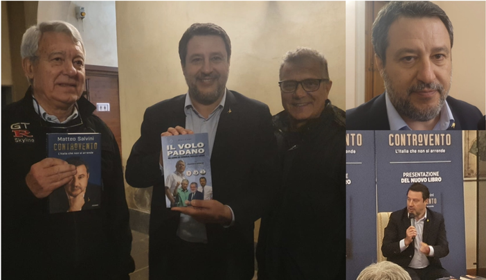 Scritte contro Tovaglieri e Vannacci, Salvini: «Gesto di chi ha poco da dire. Spero non sia campagna elettorale di insulti» Scritte contro Tovaglieri e Vannacci, Salvini: «Gesto di chi ha poco da dire. Spero non sia campagna elettorale di insulti»