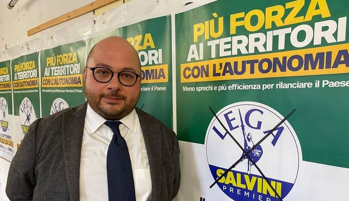 Il segretario della Lega di Varese Marco Bordonaro