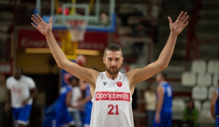 Giancarlo Ferrero, nuovo giocatore della Germani Brescia, in maglia Openjobmetis Giancarlo Ferrero, nuovo giocatore della Germani Brescia, in maglia Openjobmetis