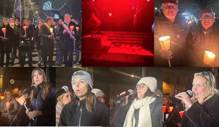 LE FOTO E I VIDEO. «Ancora questa mattina una ragazza ci ha raccontato la sua difficile storia. Grazie a tutti, voi uomini di Busto avete dato un grande segno»