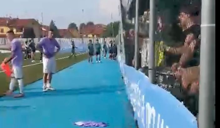 Uno screenshot del video postato dai padroni di casa