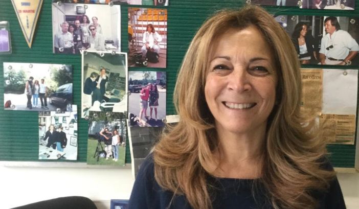 La giornalista sportiva Donatella Scarnati La giornalista sportiva Donatella Scarnati