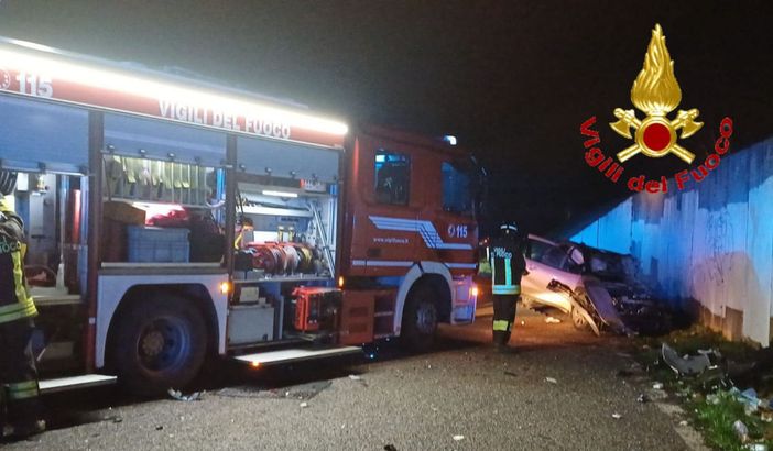 Le immagini dell'incidente mortale sulla superstrada di Malpensa Le immagini dell'incidente mortale sulla superstrada di Malpensa