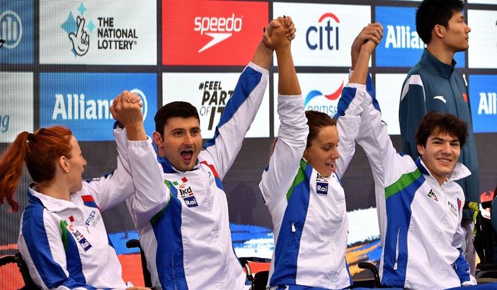 L'Italia del nuoto paralimpico si diverte ed emoziona (tutte le foto sono di Augusto Bizzi)