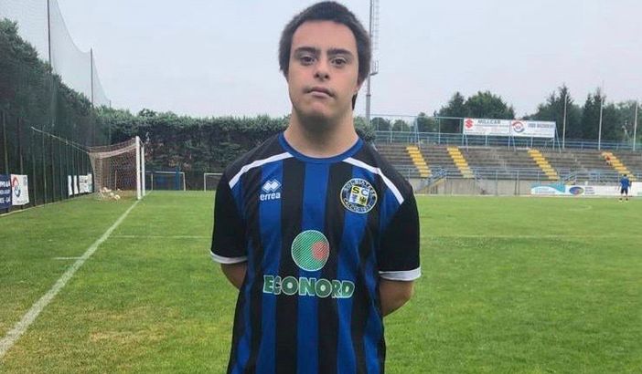 Stefano, il primo acquisto di una squadra speciale: la Solbiatese Più