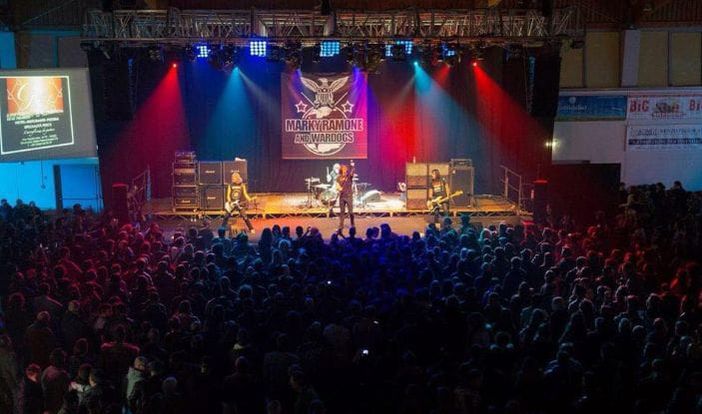 Wardogs sul palco con Marky Ramone Wardogs sul palco con Marky Ramone