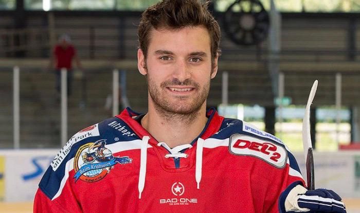 Kyle Gibbons, 32 anni, nato a Westlake, Ohio, midwest degli Stati Uniti: è il nuovo attaccante dei Mastini (foto tratta dal sito ufficiale dell'HC Gherdeina) Kyle Gibbons, 32 anni, nato a Westlake, Ohio, midwest degli Stati Uniti: è il nuovo attaccante dei Mastini (foto tratta dal sito ufficiale dell'HC Gherdeina)