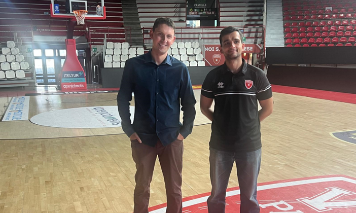 Zach Sogolow e Maksim Horowitz, i due general manager della Pallacanestro Varese Zach Sogolow e Maksim Horowitz, i due general manager della Pallacanestro Varese