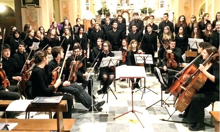 L'orchestra del Civico Liceo Musicale Malipiero di Varese