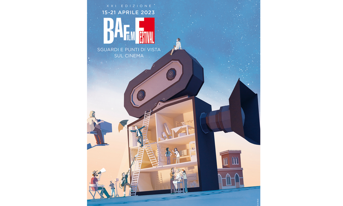 Firmata da Micol Buti la locandina del Baff 2023 dal 15 al 21 aprile Firmata da Micol Buti la locandina del Baff 2023 dal 15 al 21 aprile