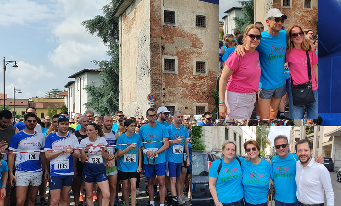 Bambini, famiglie, amici a 4 zampe. In 1.200 “invadono” Busto per la Corsa della Speranza