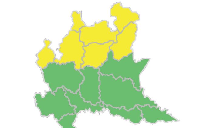 Nuova allerta "gialla": la Protezione civile segnala il rischio di temporali forti