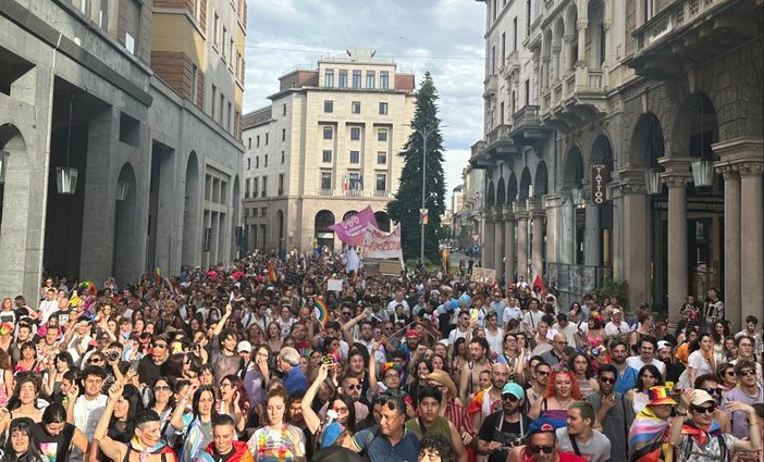 Uno scatto dall'ultima edizione del Varese Pride Uno scatto dall'ultima edizione del Varese Pride