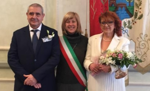 L'emozionante cerimonia a Castellanza