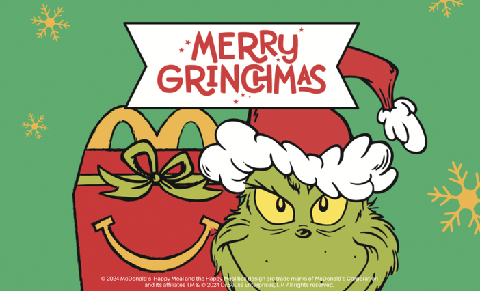 Al McDonald’s di Buguggiate si festeggia il Natale… con il Grinch! Al McDonald’s di Buguggiate si festeggia il Natale… con il Grinch!
